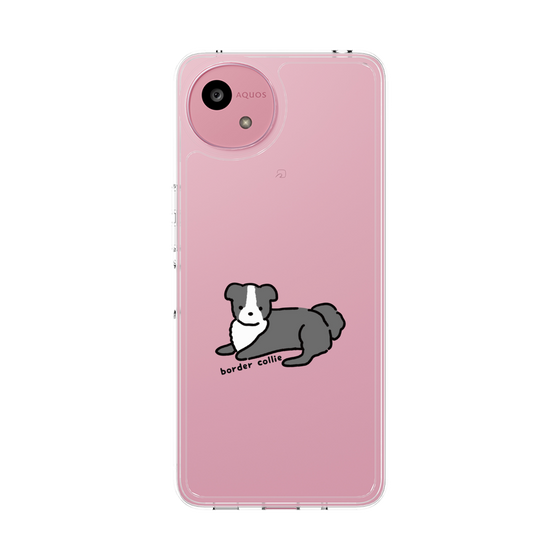 スリムプロテクションケース［ オリジナル - CASEPLAYイヌ - border collie ］