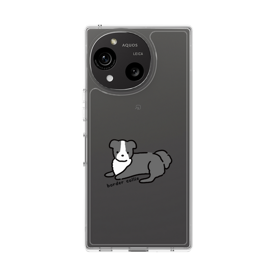 スリムプロテクションケース［ オリジナル - CASEPLAYイヌ - border collie ］