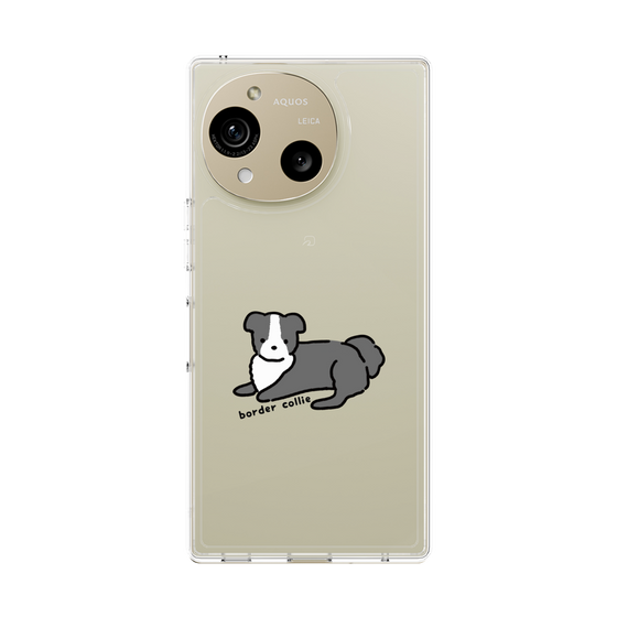 スリムプロテクションケース［ オリジナル - CASEPLAYイヌ - border collie ］