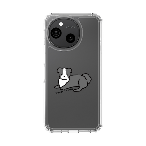 スリムプロテクションケース［ オリジナル - CASEPLAYイヌ - border collie ］
