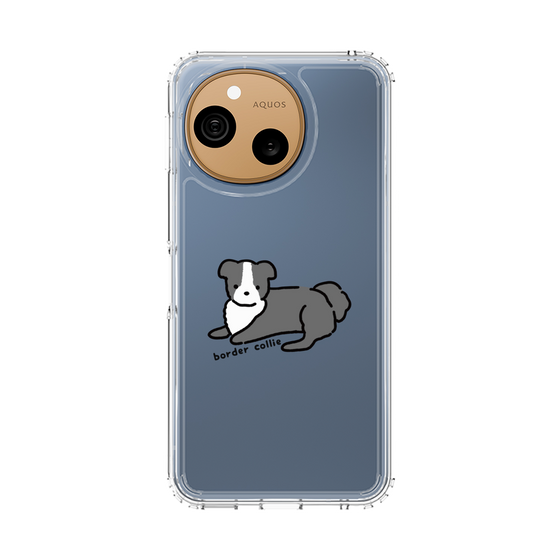 スリムプロテクションケース［ オリジナル - CASEPLAYイヌ - border collie ］