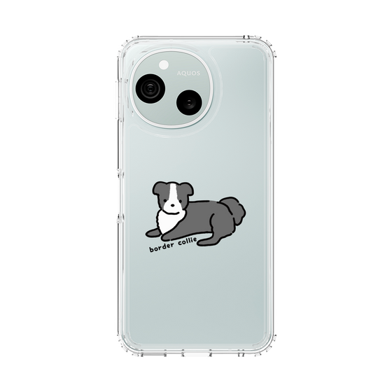 スリムプロテクションケース［ オリジナル - CASEPLAYイヌ - border collie ］