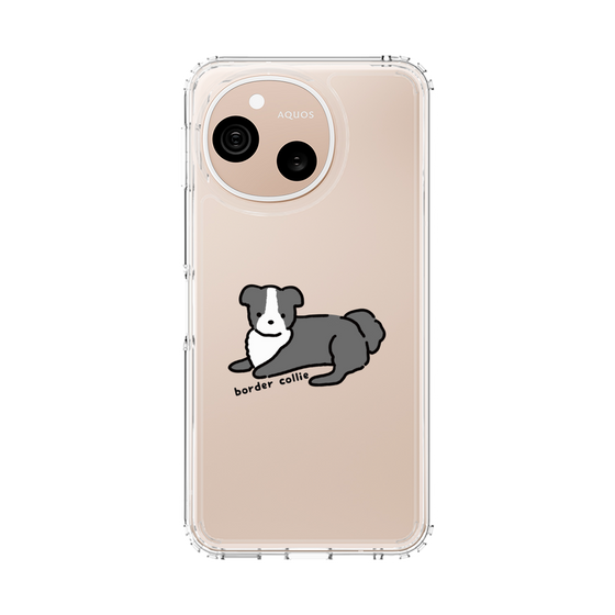 スリムプロテクションケース［ オリジナル - CASEPLAYイヌ - border collie ］
