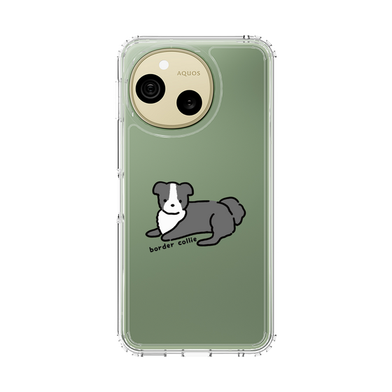 スリムプロテクションケース［ オリジナル - CASEPLAYイヌ - border collie ］