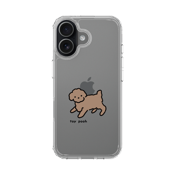 スリムプロテクションケース［ オリジナル - CASEPLAYイヌ - toy pooh ］