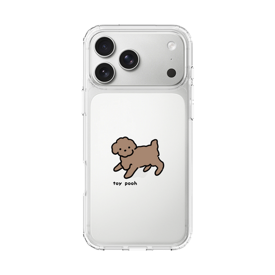 スリムプロテクションケース［ オリジナル - CASEPLAYイヌ - toy pooh ］