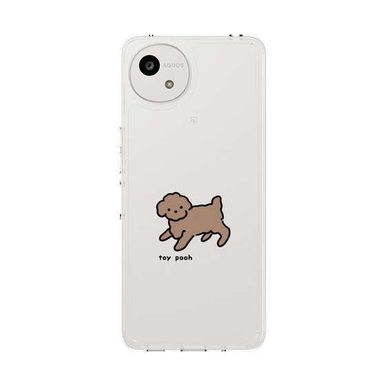 スリムプロテクションケース［ オリジナル - CASEPLAYイヌ - toy pooh ］