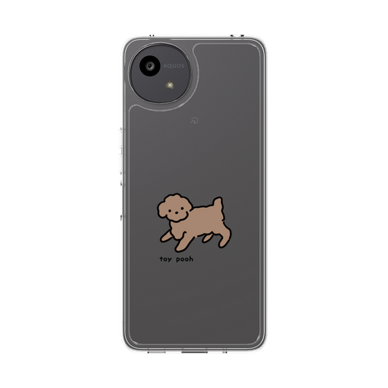 スリムプロテクションケース［ オリジナル - CASEPLAYイヌ - toy pooh ］