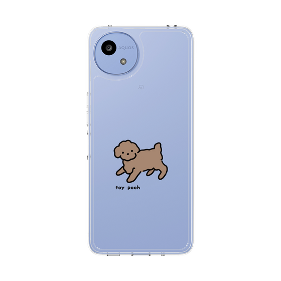 スリムプロテクションケース［ オリジナル - CASEPLAYイヌ - toy pooh ］