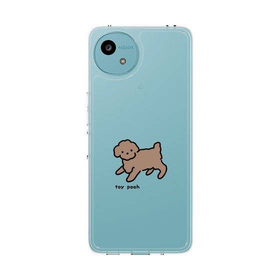 スリムプロテクションケース［ オリジナル - CASEPLAYイヌ - toy pooh ］