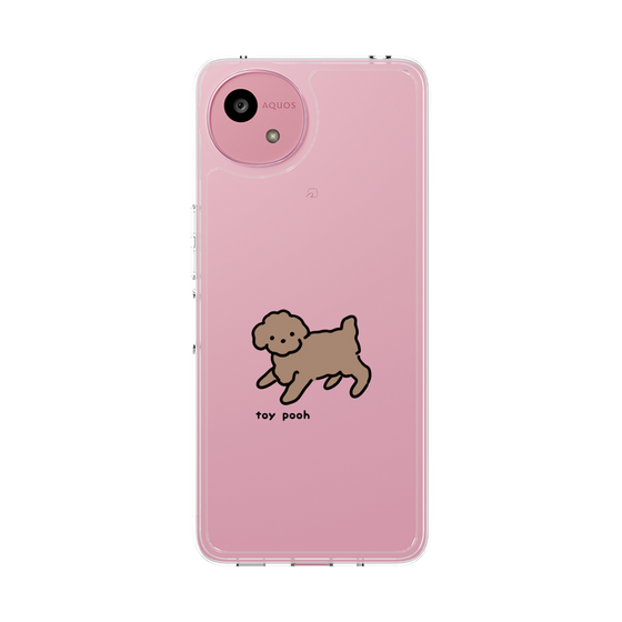 スリムプロテクションケース［ オリジナル - CASEPLAYイヌ - toy pooh ］