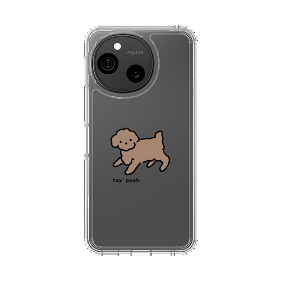 スリムプロテクションケース［ オリジナル - CASEPLAYイヌ - toy pooh ］