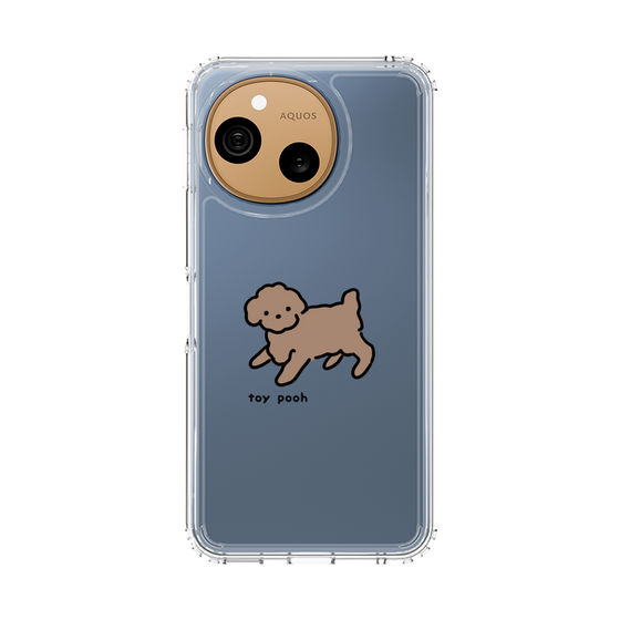 スリムプロテクションケース［ オリジナル - CASEPLAYイヌ - toy pooh ］