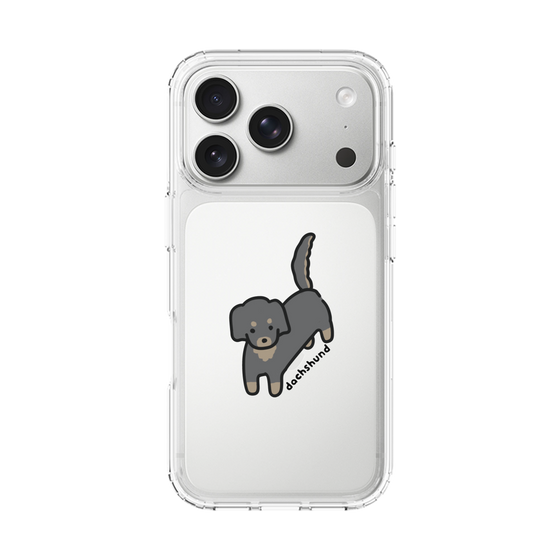 スリムプロテクションケース［ オリジナル - CASEPLAYイヌ - dachsund ］