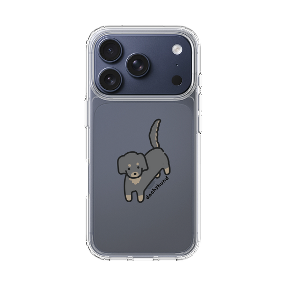スリムプロテクションケース［ オリジナル - CASEPLAYイヌ - dachsund ］