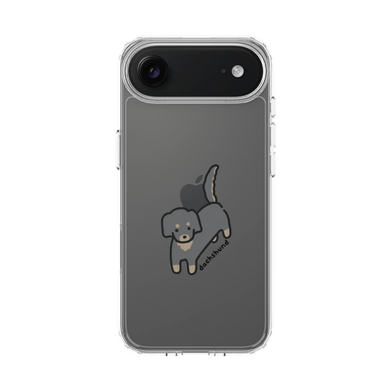 スリムプロテクションケース［ オリジナル - CASEPLAYイヌ - dachsund ］
