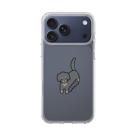 スリムプロテクションケース［ オリジナル - CASEPLAYイヌ - dachsund ］