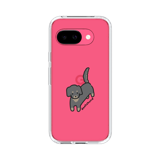 スリムプロテクションケース［ オリジナル - CASEPLAYイヌ - dachsund ］