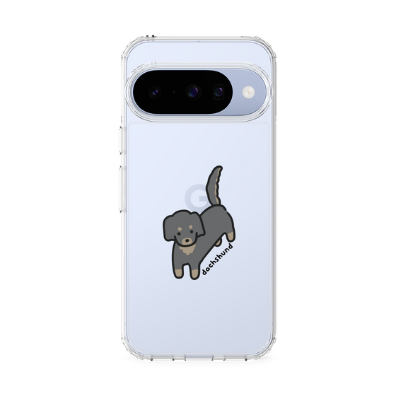 スリムプロテクションケース［ オリジナル - CASEPLAYイヌ - dachsund ］