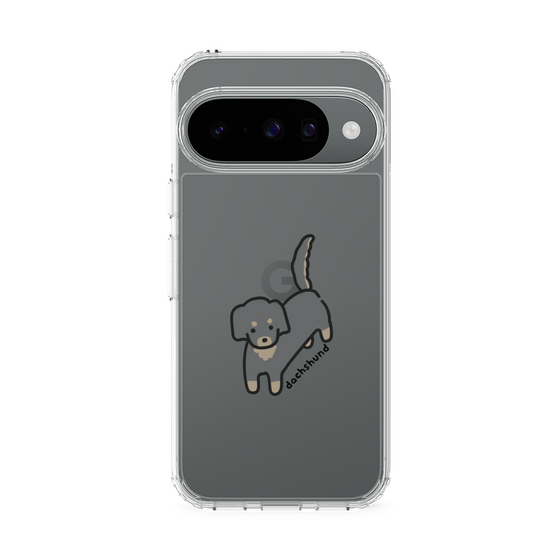 スリムプロテクションケース［ オリジナル - CASEPLAYイヌ - dachsund ］