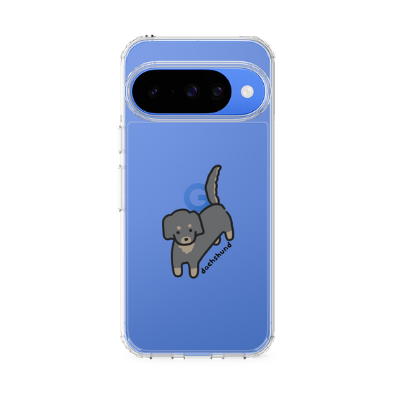 スリムプロテクションケース［ オリジナル - CASEPLAYイヌ - dachsund ］