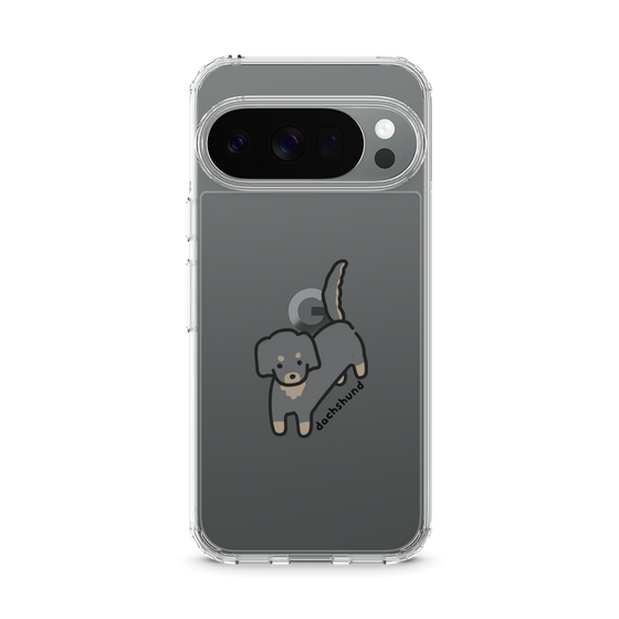 スリムプロテクションケース［ オリジナル - CASEPLAYイヌ - dachsund ］