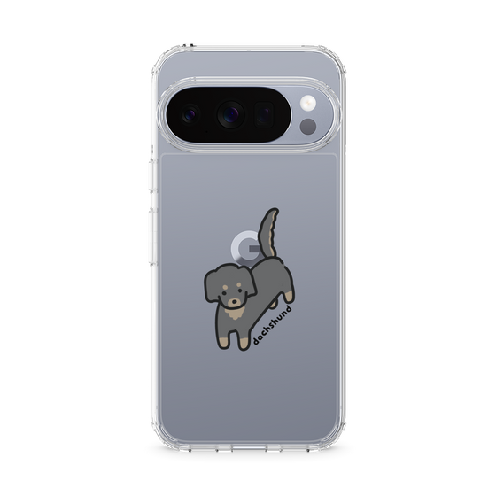 スリムプロテクションケース［ オリジナル - CASEPLAYイヌ - dachsund ］