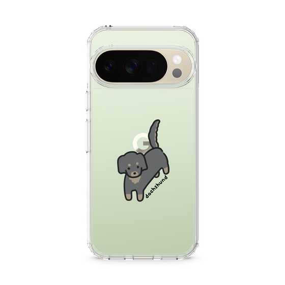スリムプロテクションケース［ オリジナル - CASEPLAYイヌ - dachsund ］