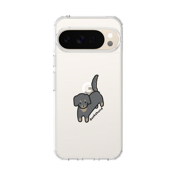 スリムプロテクションケース［ オリジナル - CASEPLAYイヌ - dachsund ］