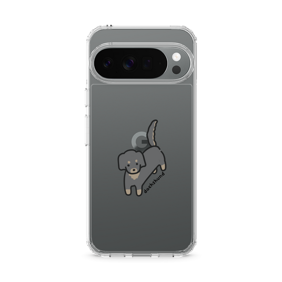 スリムプロテクションケース［ オリジナル - CASEPLAYイヌ - dachsund ］