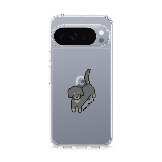 スリムプロテクションケース［ オリジナル - CASEPLAYイヌ - dachsund ］