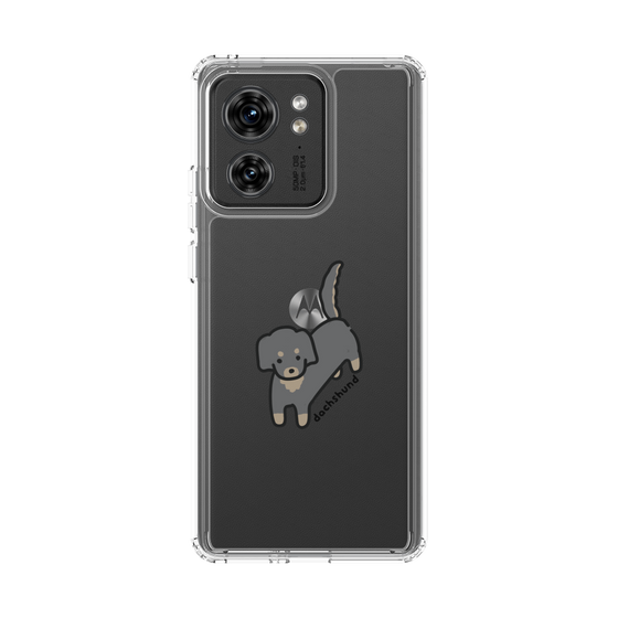 スリムプロテクションケース［ オリジナル - CASEPLAYイヌ - dachsund ］