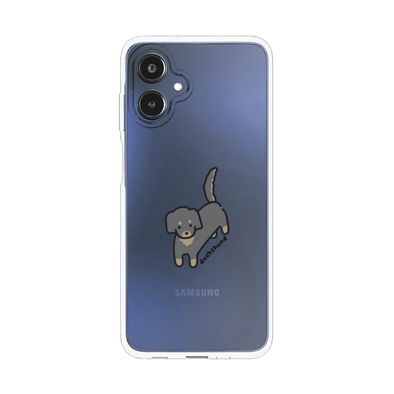 スリムプロテクションケース［ オリジナル - CASEPLAYイヌ - dachsund ］