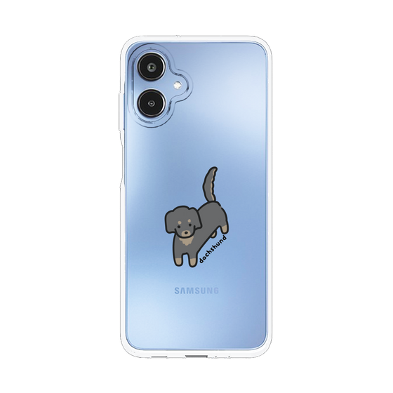 スリムプロテクションケース［ オリジナル - CASEPLAYイヌ - dachsund ］