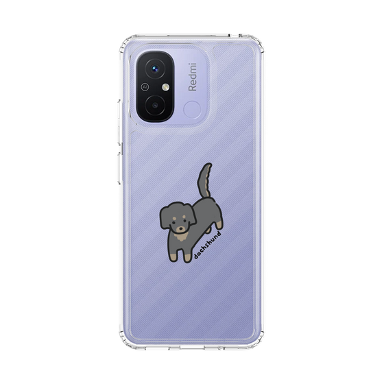 スリムプロテクションケース［ オリジナル - CASEPLAYイヌ - dachsund ］
