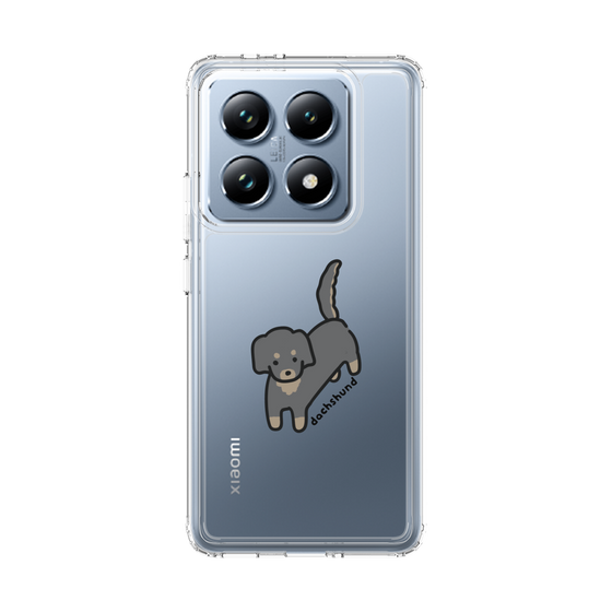 スリムプロテクションケース［ オリジナル - CASEPLAYイヌ - dachsund ］