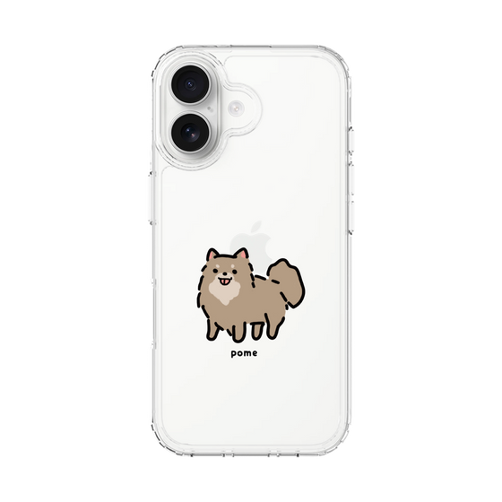 スリムプロテクションケース［ オリジナル - CASEPLAYイヌ - pome ］