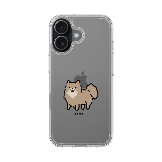 スリムプロテクションケース［ オリジナル - CASEPLAYイヌ - pome ］