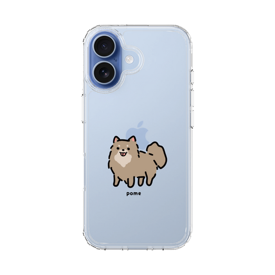 スリムプロテクションケース［ オリジナル - CASEPLAYイヌ - pome ］