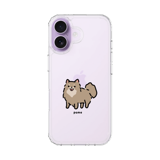 スリムプロテクションケース［ オリジナル - CASEPLAYイヌ - pome ］