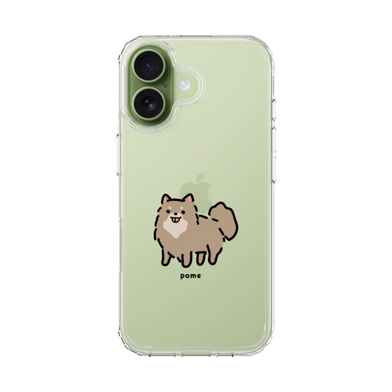スリムプロテクションケース［ オリジナル - CASEPLAYイヌ - pome ］