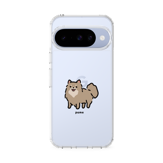 スリムプロテクションケース［ オリジナル - CASEPLAYイヌ - pome ］