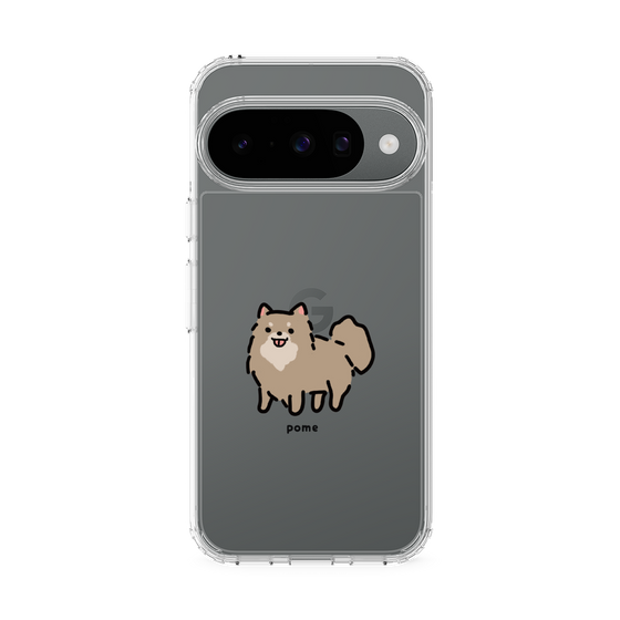 スリムプロテクションケース［ オリジナル - CASEPLAYイヌ - pome ］