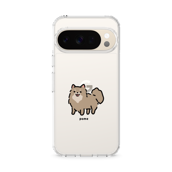 スリムプロテクションケース［ オリジナル - CASEPLAYイヌ - pome ］