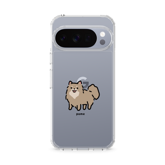 スリムプロテクションケース［ オリジナル - CASEPLAYイヌ - pome ］