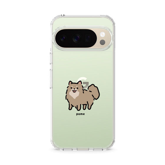 スリムプロテクションケース［ オリジナル - CASEPLAYイヌ - pome ］