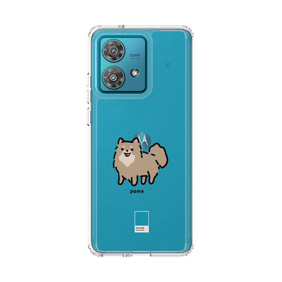 スリムプロテクションケース［ オリジナル - CASEPLAYイヌ - pome ］