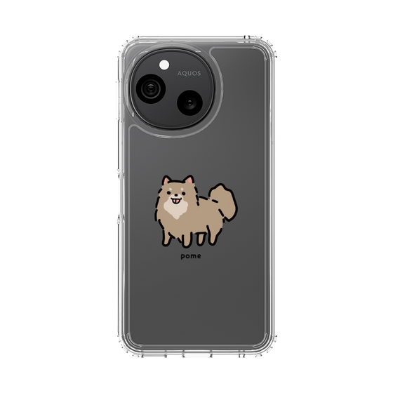スリムプロテクションケース［ オリジナル - CASEPLAYイヌ - pome ］