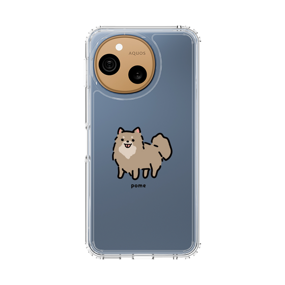 スリムプロテクションケース［ オリジナル - CASEPLAYイヌ - pome ］