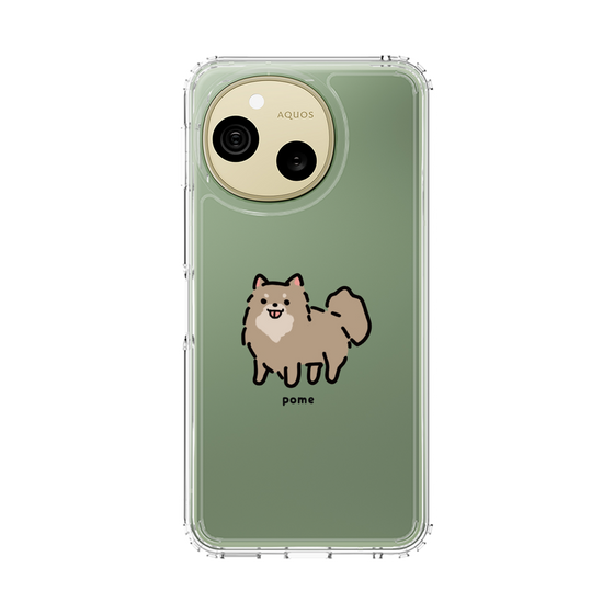スリムプロテクションケース［ オリジナル - CASEPLAYイヌ - pome ］